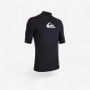 Quiksilver Tee Shirt Anti UV Homme Manches Courtes Surf Noir 2 Quiksilver Tee Shirt Anti UV Homme Manches Courtes Surf Noir -Série Surf tee shirt anti uv homme manches courtes surf noir