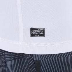 Tee Shirt Anti UV Surf Top 100 Manches Longues Homme Blanc -Série Surf tee shirt anti uv surf top 100 manches longues homme blanc 4