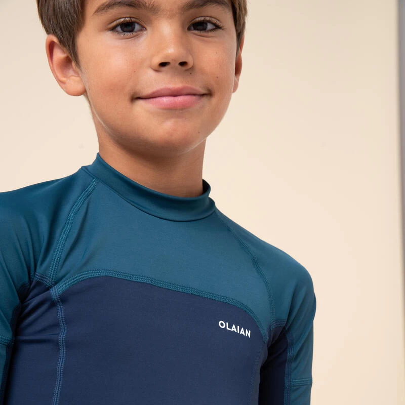 Top Solaire Garçon Manche Courte Bleu Marine Et Pétrole 5 Top Solaire Garçon Manche Courte Bleu Marine Et Pétrole – Image 3